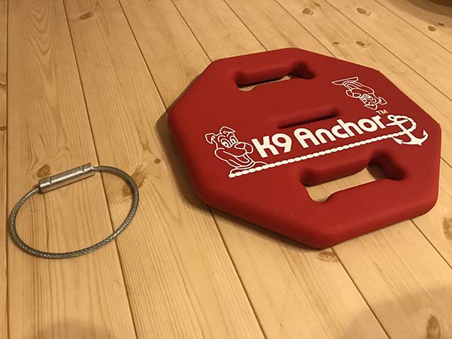 K9アンカー】重りで係留！移動式ドッグアンカーはアウトドアで大活躍